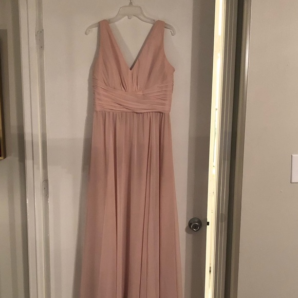 Amsale Dresses & Skirts - Amsale Blush Justine Bridesmaid Dress